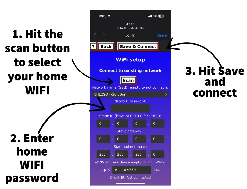 configure wifi