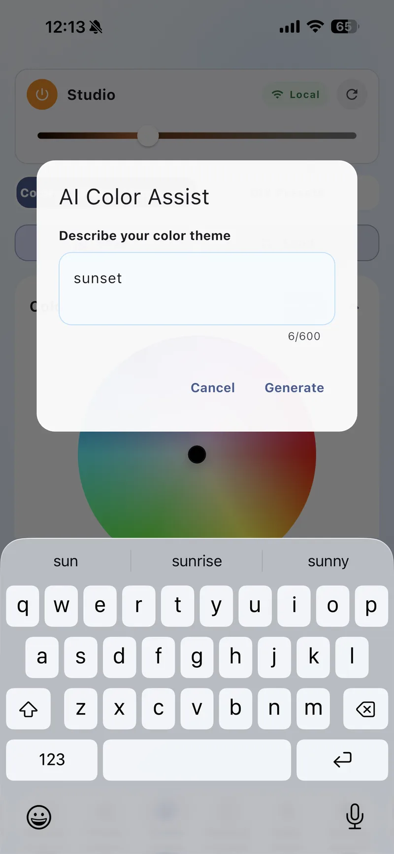 AI Color Assist