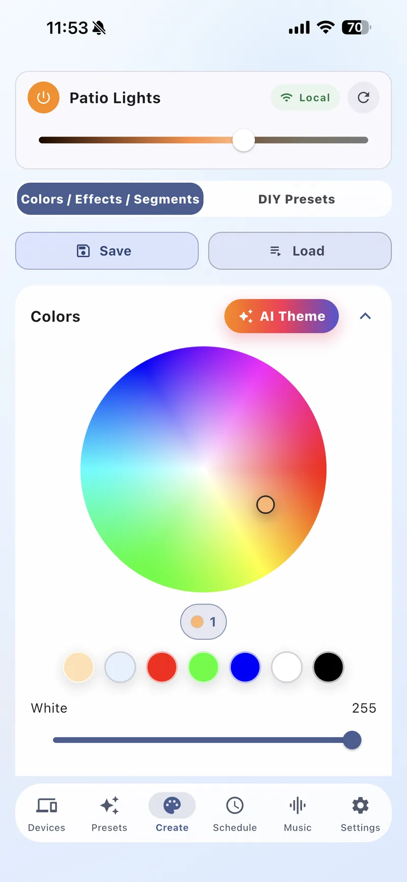 Create - Colors
