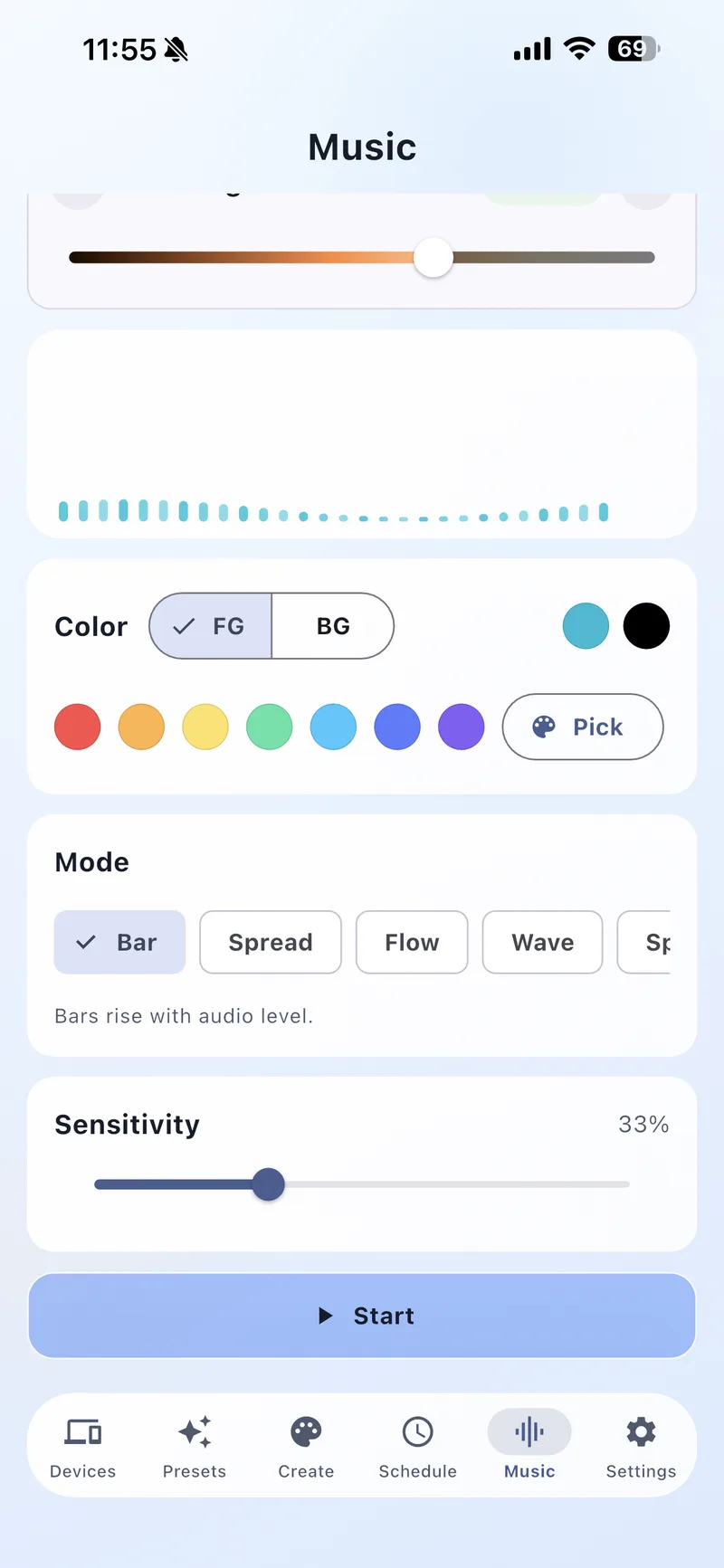 Music Sync Setup